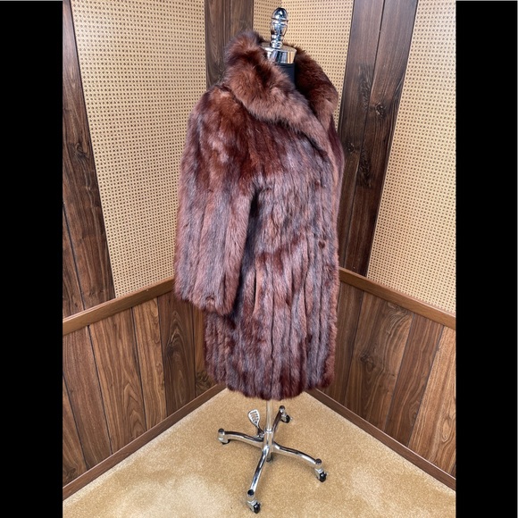 Vintage Bill Marre Inc. Sable Fur Coat Jacket - Picture 3 of 12